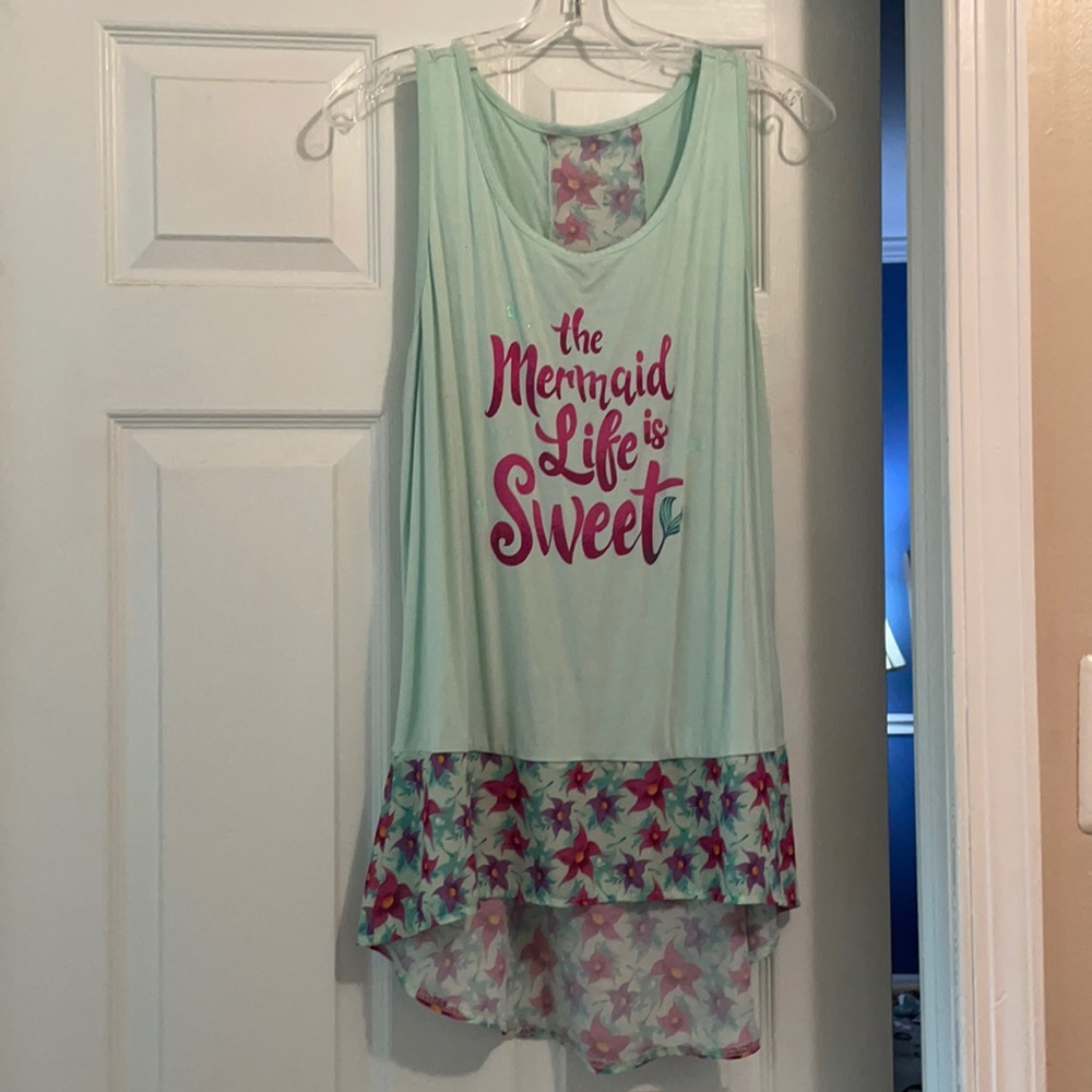 Littler mermaid Disney tank